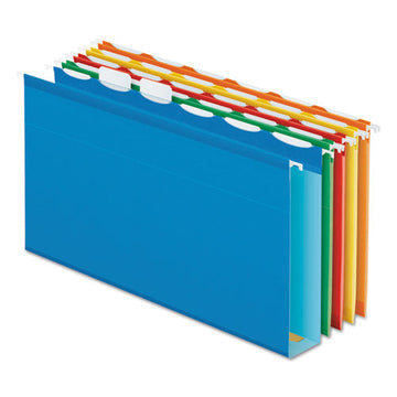 Pendaflex® Ready-tab Extra Capacity Reinforced Colored Hanging Folders, Legal Size, 1-6-cut Tab, Assorted, 20-box freeshipping - TVN Wholesale